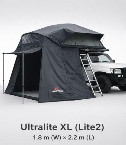 TUFF-TREK ® Ultralite 2 XL Soft Top 1.8m Tent Annex