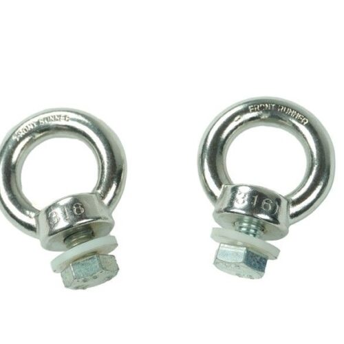 STAINLESS STEEL TIE DOWN RINGS - BY FRONT RUNNER