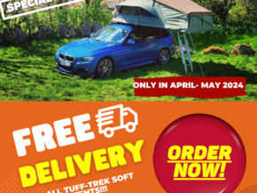 FREE DELIVERY on Tuff-Trek Soft Top Tent  – April Madness!